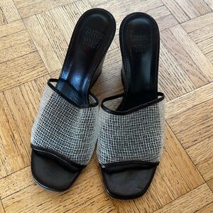 Mesh Maryam Nassir Zaddeh Wedges Mules 37